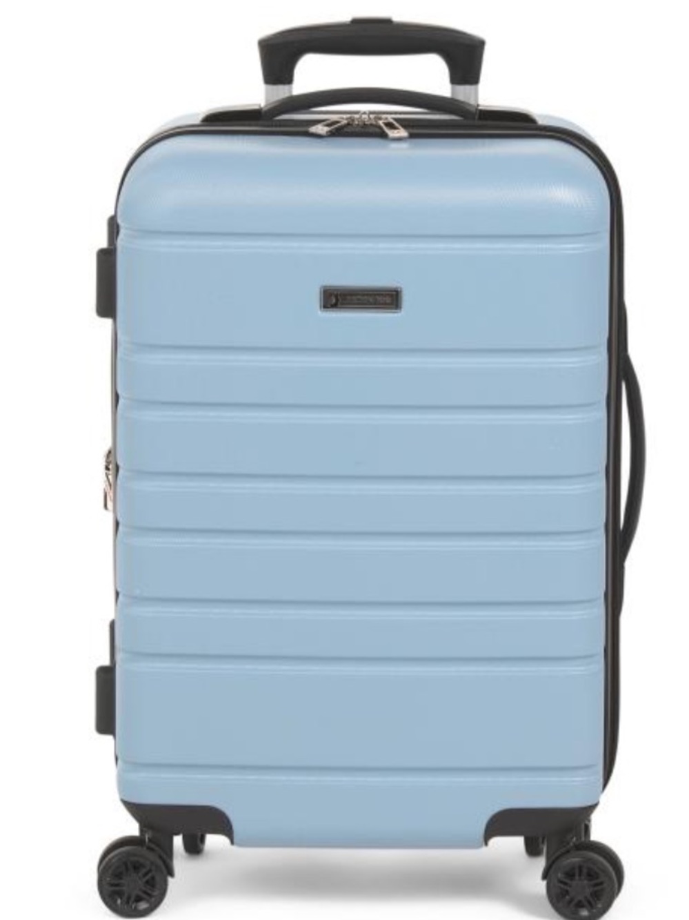 London Fog Hardside Carry-On Spinner, Powder Blue